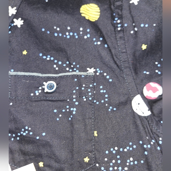 Craft & Flow Celeste Navy Shirt Little Boy's Size 6 New - Picture 2 of 9